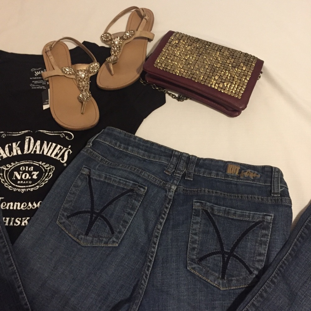 KUT from the Kloth Jeans Embroidered Pocket Size 8